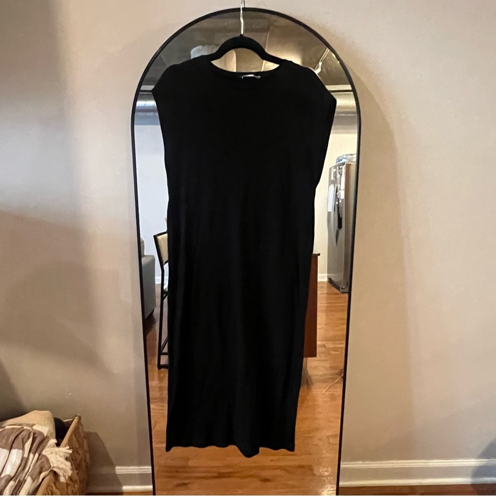 ZARA ribbed maxi dress